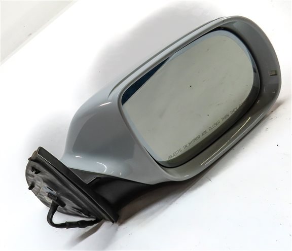 Thumbnail 4: 13-15 AUDI Q7 (4L) RIGHT P-FOLD MEMORY HEAT AUTODIM BLIND SPOT MIRROR (White)