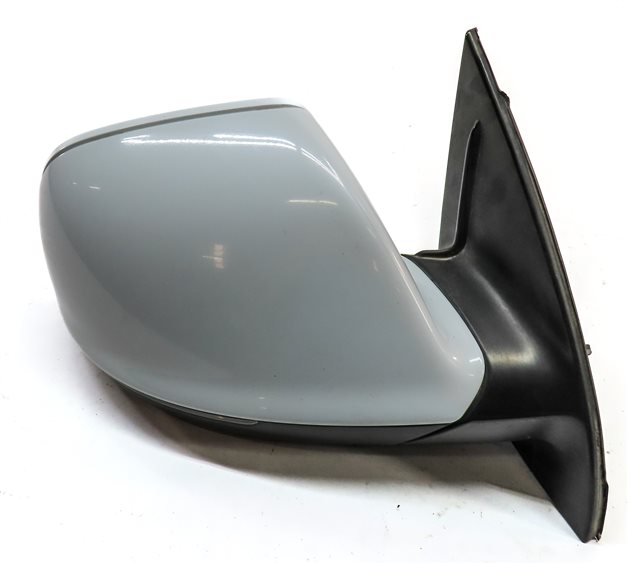 Thumbnail 6: 13-15 AUDI Q7 (4L) RIGHT P-FOLD MEMORY HEAT AUTODIM BLIND SPOT MIRROR (White)