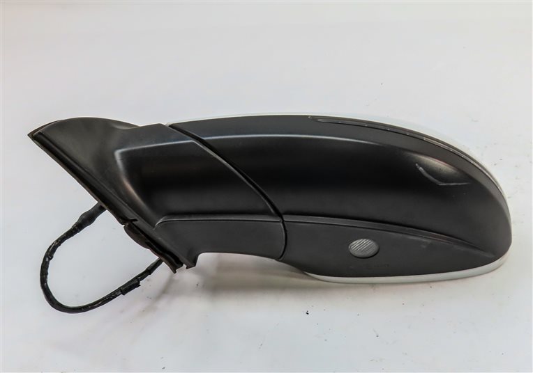 Thumbnail 7: 13-15 AUDI Q7 (4L) LEFT P-FOLD MEMORY HEAT AUTODIM BLIND SPOT MIRROR (White)