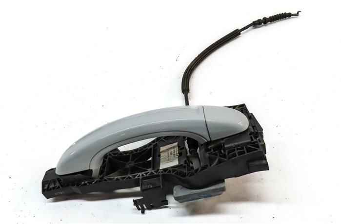 Thumbnail 2: 2007-2015 AUDI Q7 (4L) REAR RIGHT KEYLESS EXTERIOR DOOR HANDLE (White)