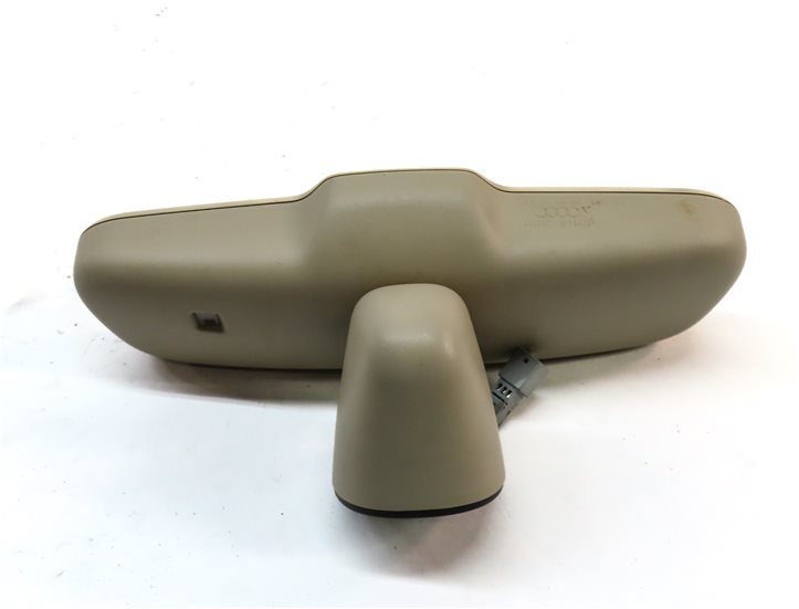 Thumbnail 4: 2010-2015 AUDI Q7 (4L) INTERIOR AUTODIM REAR VIEW MIRROR w/ COMPASS (Beige)