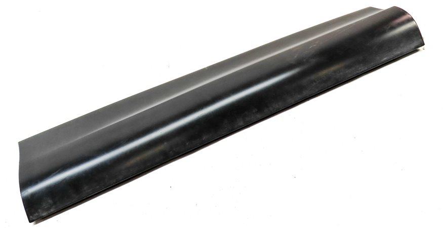 Thumbnail 4: 10-15 AUDI Q7 4L REAR RIGHT LOWER DOOR TRIM MOULDING PANEL w/out SLINE (BLACK)
