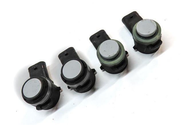 Thumbnail 3: 2019 AUDI S5 (B9) REAR PARK ASSIST PDC DISTANCE CONTROL SENSOR SET/4 (White)