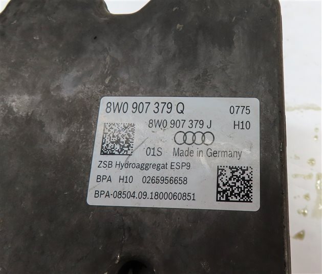 Thumbnail 7: 18-19 AUDI A5 S5 8W6 B9 ANTI LOCK ABS BRAKE PUMP & MODULE ASSEMBLY