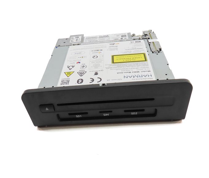 Thumbnail 2: 2019 AUDI S5 (B9) FRONT CENTER DASH RADIO CD MULTI MEDIA HEAD UNIT MODULE