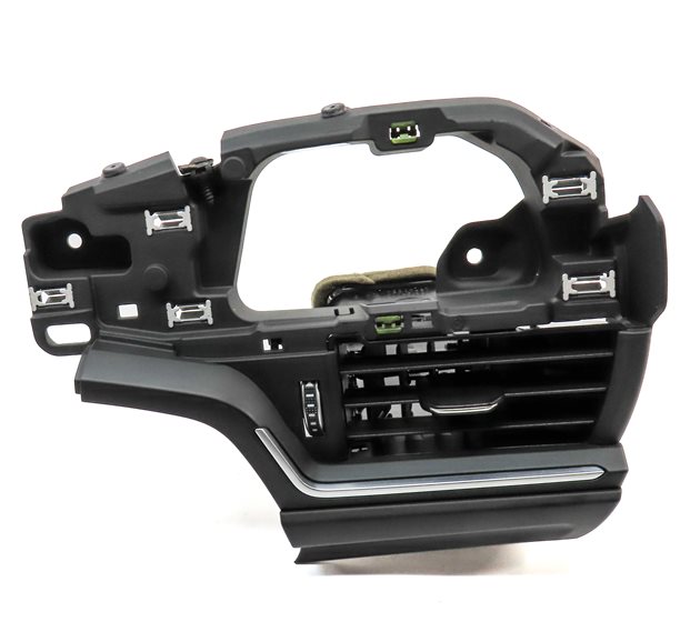 Thumbnail 2: 2019 AUDI S5 (B9) FRONT RIGHT PASSENGER DASH HEAT AIR AC HVAC VENT (Black)