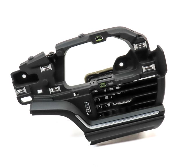 Thumbnail 3: 2019 AUDI S5 (B9) FRONT RIGHT PASSENGER DASH HEAT AIR AC HVAC VENT (Black)