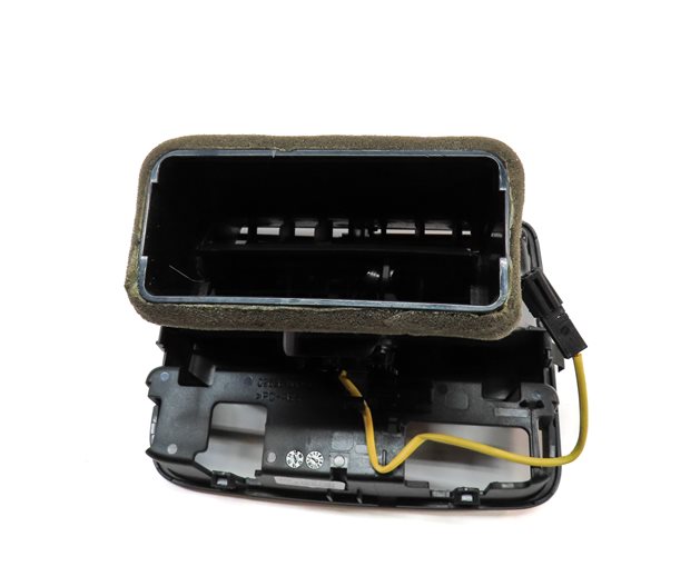 Thumbnail 4: 2019 AUDI S5 (B9) REAR CENTER CONSOLE HEAT AIR AC HVAC DUAL VENT (Black)