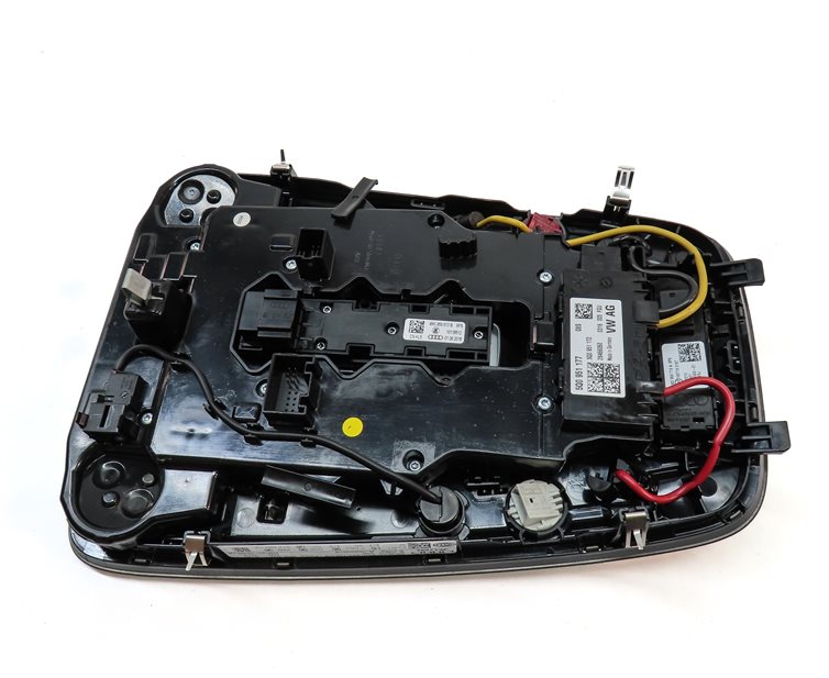 Thumbnail 5: 2019 AUDI S5 (B9) FRONT INTERIOR DOME LIGHT LAMP w/HOMELINK SUNROOF SWITCHES