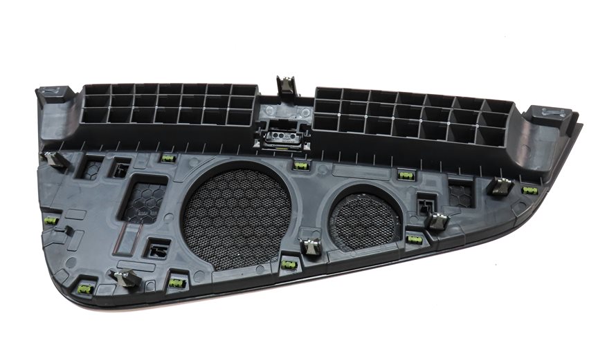 Thumbnail 5: 2019 AUDI S5 (B9) FRONT DASH SPEAKER COVER GRILLE VENT TRIM (BLACK)