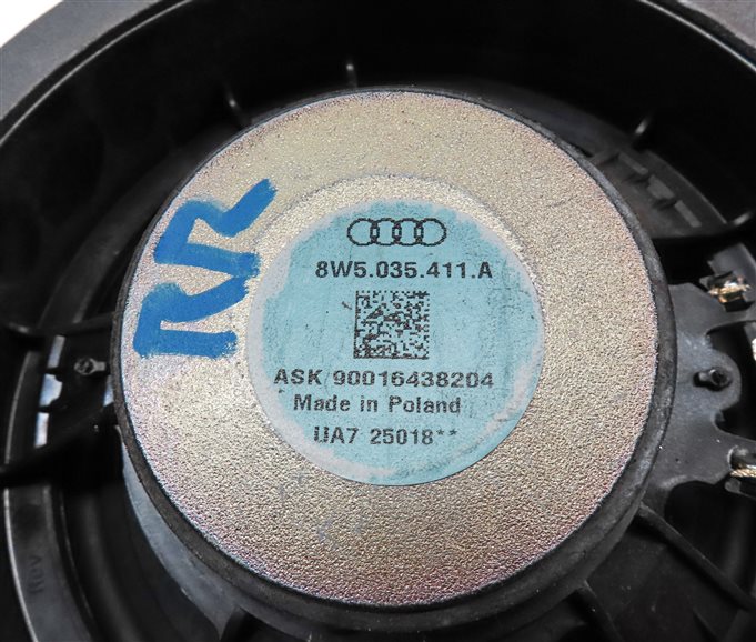 Thumbnail 17: 2019 AUDI S5 (B9) RADIO STEREO AUDIO SOUND SYSTEM SUB TWEETER SPEAKER SET/16