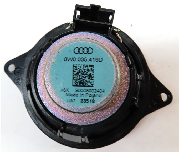 Thumbnail 20: 2019 AUDI S5 (B9) RADIO STEREO AUDIO SOUND SYSTEM SUB TWEETER SPEAKER SET/16