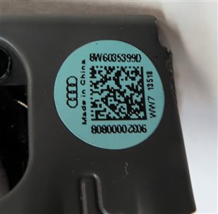 Thumbnail 22: 2019 AUDI S5 (B9) RADIO STEREO AUDIO SOUND SYSTEM SUB TWEETER SPEAKER SET/16