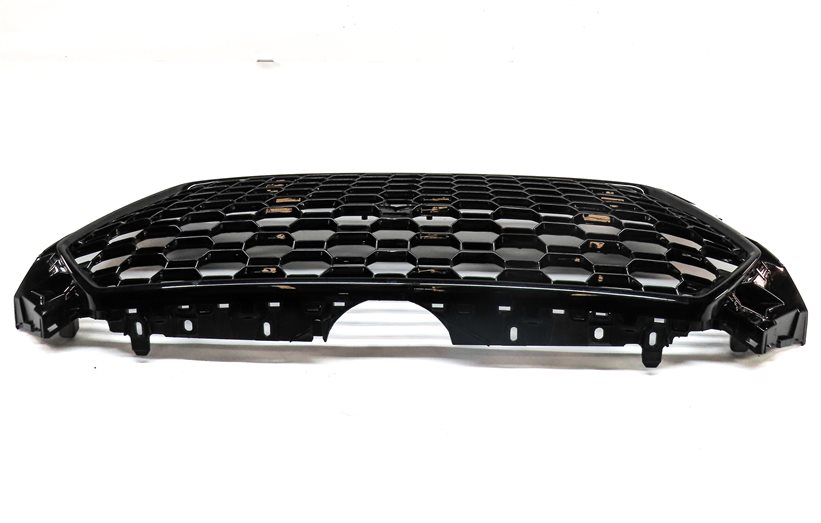 Thumbnail 4: 18-19 AUDI S5 (B9) FRONT CENTER MAIN GRILLE AFTERMARKET HONEYCOMB (GLOSS BLACK)