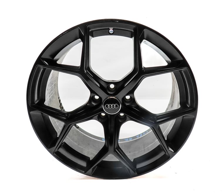 Thumbnail 2: 2019 AUDI S5 (B9) AFTERMARKET 19X8.5 INCH 5 Y SPOKE ALUMINUM WHEEL RIM (BLACK)