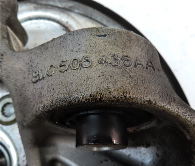 Thumbnail 6: 17-19 AUDI A4 A5 S5 (B9 8W 8W6) REAR RIGHT PASSENGER SPINDLE KNUCKLE HUB BEARING