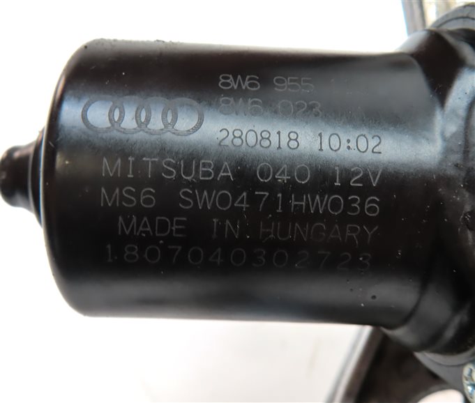 Thumbnail 7: 18-19 AUDI A5 S5 RS5 COUPE SPORTBACK B9 C8 8W6 WINDSHIELD WIPER MOTOR w/LINKAGE