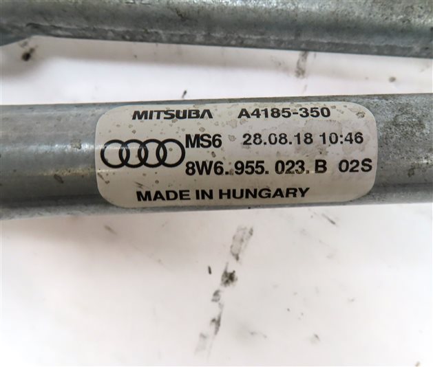 Thumbnail 8: 18-19 AUDI A5 S5 RS5 COUPE SPORTBACK B9 C8 8W6 WINDSHIELD WIPER MOTOR w/LINKAGE