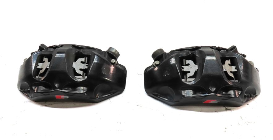 Thumbnail 4: 2018-2021 AUDI S5 B9 FRONT/REAR LEFT/RIGHT BRAKE CALIPER SET/4 (BLACK)