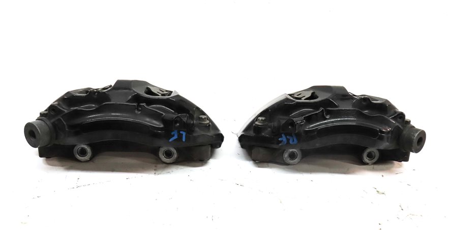 Thumbnail 5: 2018-2021 AUDI S5 B9 FRONT/REAR LEFT/RIGHT BRAKE CALIPER SET/4 (BLACK)