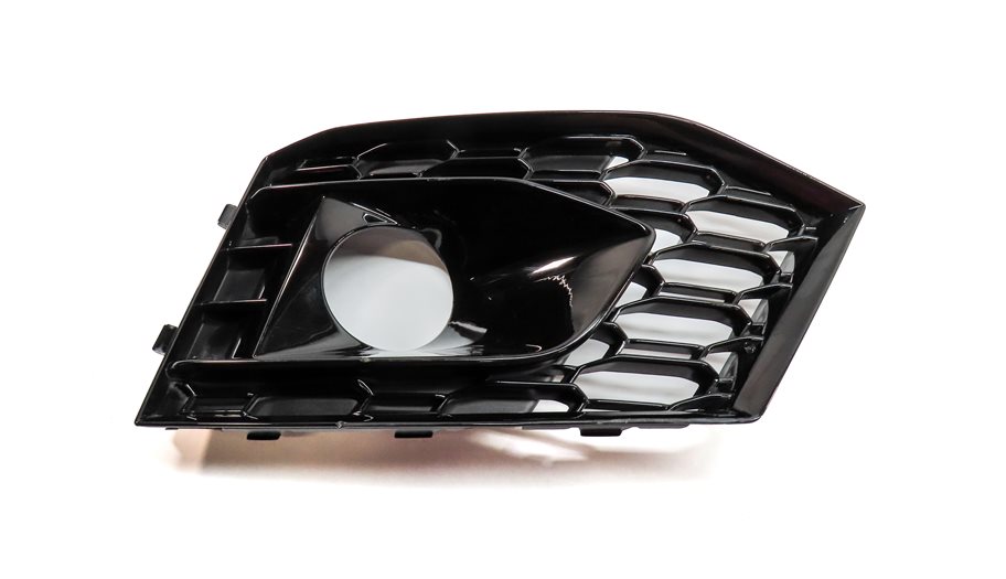 Thumbnail 16: 2019 AUDI S5 (B9) SPORTBACK AFTERMARKET FRONT BUMPER TRIM SET/11 (GLOSS BLACK)