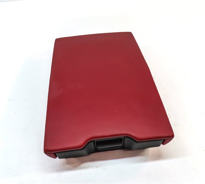 Thumbnail 2: 2019 AUDI S5 (B9) REAR CENTER SEAT BACK FOLDING CONSOLE ARMREST CUPHOLDER (Red)