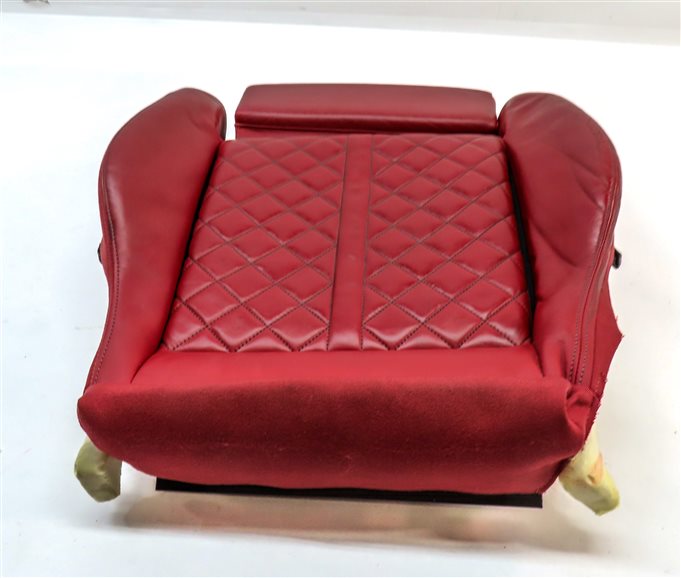Thumbnail 4: 2019 AUDI S5 (B9) FRONT RIGHT MEMORY SPORT SEAT MASSAGE HEAT LOWER CUSHION (Red)
