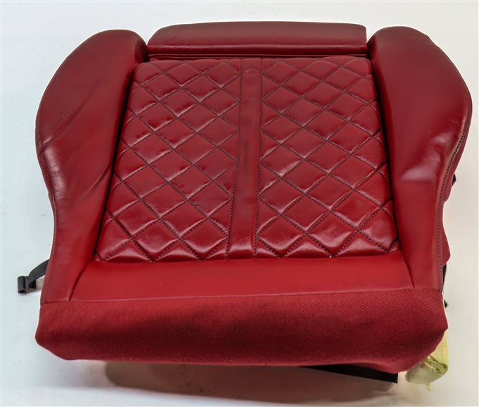 Thumbnail 4: 2019 AUDI S5 (B9) FRONT LEFT MEMORY SPORT SEAT MASSAGE HEAT LOWER CUSHION (Red)