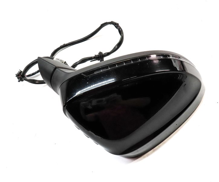 Thumbnail 7: 18-20 AUDI A5 S5 826 B9 RIGHT PFOLD MEM HEAT BLIND AUTODIM DOOR MIRROR (White)