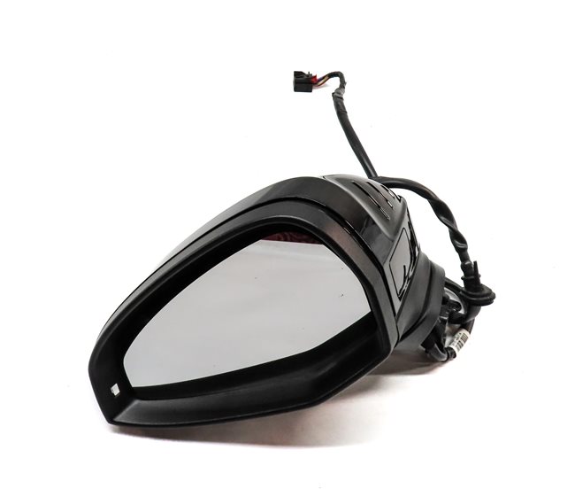 Thumbnail 3: 18-20 AUDI A5 S5 826 B9 LEFT PFOLD MEM HEAT BLIND AUTODIM DOOR MIRROR (White)