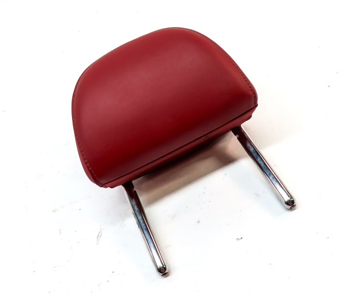 Thumbnail 3: 2019 AUDI S5 (B9) REAR LEFT or RIGHT OUTER SEAT BACK HEADREST HEAD REST (Red)