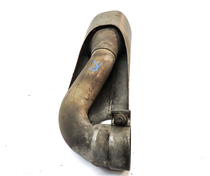 Thumbnail 5: 2004-2006 PORSCHE CAYENNE (955) REAR LEFT & RIGHT MUFFLER PIPE EXHAUST TIP SET-2