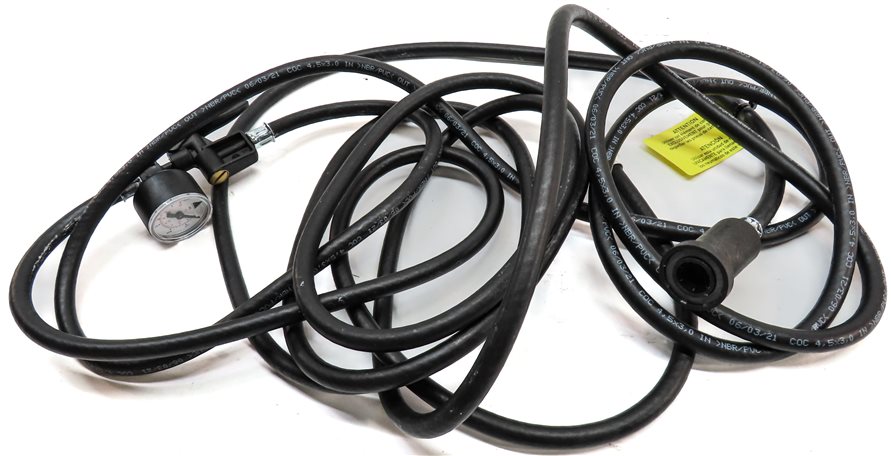 Thumbnail 4: 2004 PORSCHE CAYENNE (955) AIR SUSPSENSION COMPRESSOR FILLER HOSE w/ GAUGE