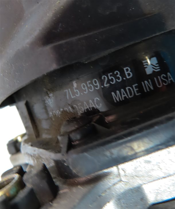Thumbnail 9: 2003-2006 PORSCHE CAYENNE (955) 4.5L M48 AIR INJECTION SMOG EMISSION PUMP SET-2