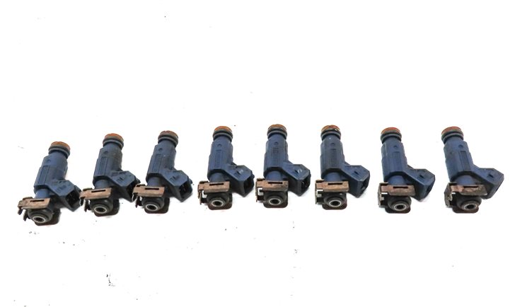 Thumbnail 2: 2003-2006 PORSCHE CAYENNE (955) 4.5L V8 ENGINE FUEL INJECTOR SET (NON TURBO)