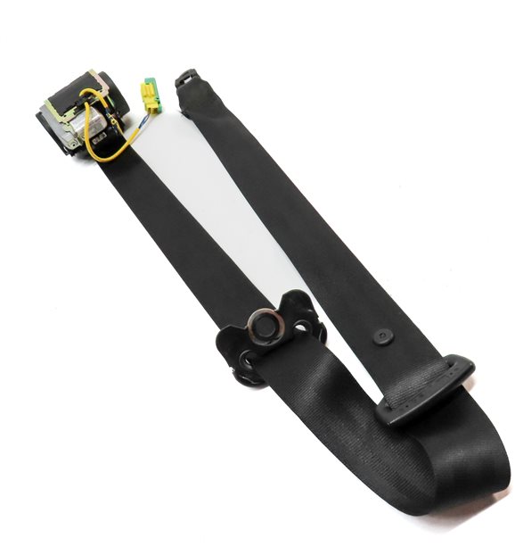 Thumbnail 3: 2003-2005 PORSCHE CAYENNE (955) FRONT RIGHT PASSENGER SEATBELT RETRACTOR (Black)