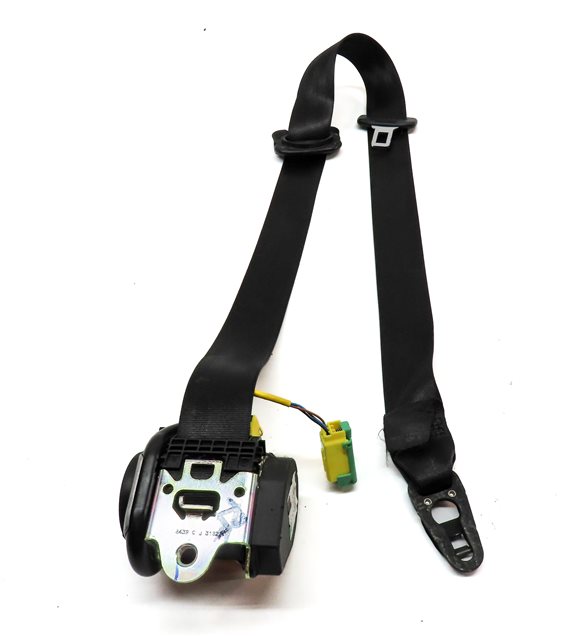 Thumbnail 4: 2003-2005 PORSCHE CAYENNE (955) FRONT RIGHT PASSENGER SEATBELT RETRACTOR (Black)