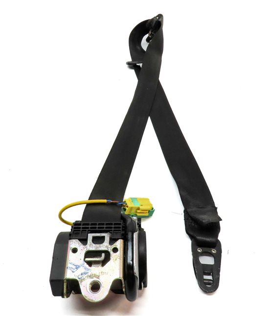 Thumbnail 4: 03-05 PORSCHE CAYENNE (955) LEFT FRONT DRIVER SEATBELT BUCKLE RETRACTOR (Black)