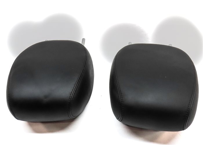 Thumbnail 4: 2003-2004 PORSCHE CAYENNE 955 FRONT LEFT & RIGHT SEAT HEADREST SET/2 (Black)