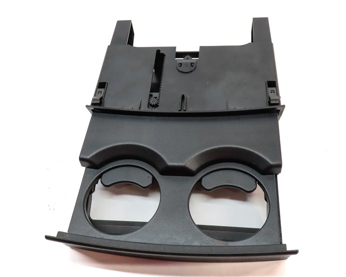 Thumbnail 6: 2004 PORSCHE CAYENNE (955) REAR CENTER CONSOLE DUAL CUPHOLDER ASSEMBLY