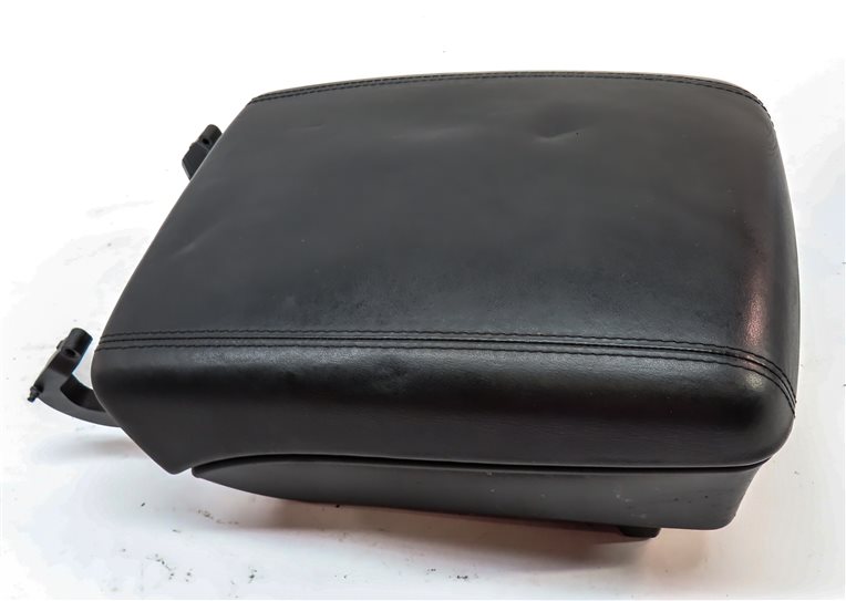 Thumbnail 4: 03-10 PORSCHE CAYENNE 955 FRONT CENTER CONSOLE STORAGE BIN ARMREST LID (Black)