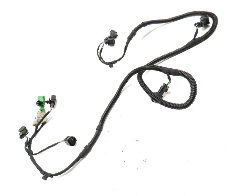 Thumbnail 3: 2015 PORSCHE CAYENNE (958) REAR PDC PARK SENSOR SET w/ HARNESS (Black)