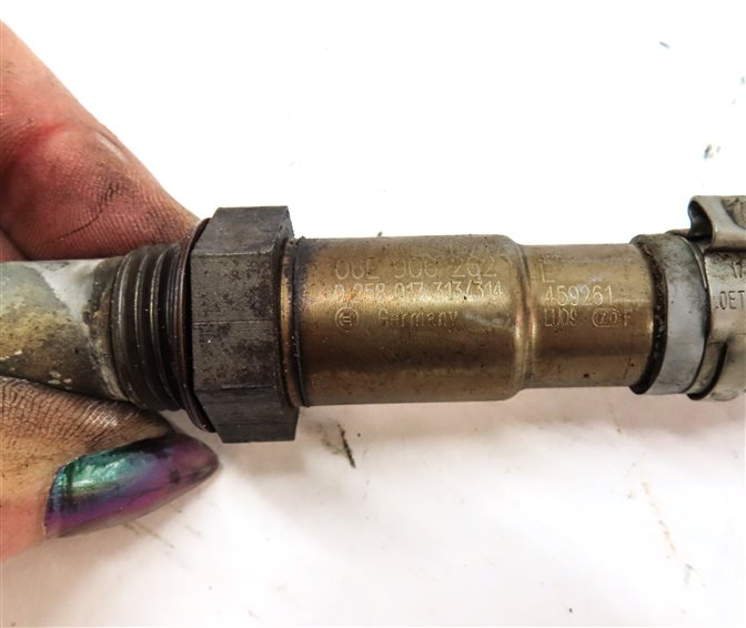 Thumbnail 6: 2015 PORSCHE CAYENNE HYBRID (958) 3.0L ENGINE PRE & POST O2 OXYGEN SENSOR SET-4