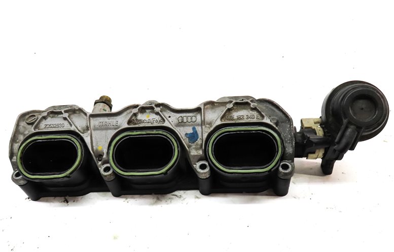 Thumbnail 2: 11-18 PORSCHE CAYENNE PANAMERA (958 970 G1) 3.0L RIGHT LOWER INTAKE MANIFOLD