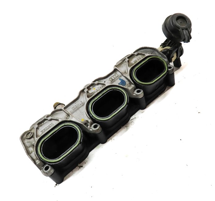 Thumbnail 3: 11-18 PORSCHE CAYENNE PANAMERA (958 970 G1) 3.0L RIGHT LOWER INTAKE MANIFOLD