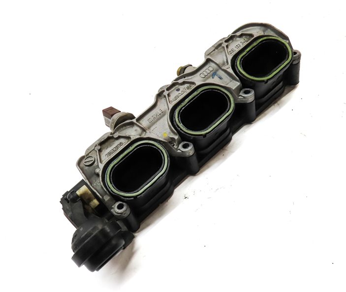 Thumbnail 3: 11-18 PORSCHE CAYENNE PANAMERA (958 970 G1) 3.0L - LEFT LOWER INTAKE MANIFOLD