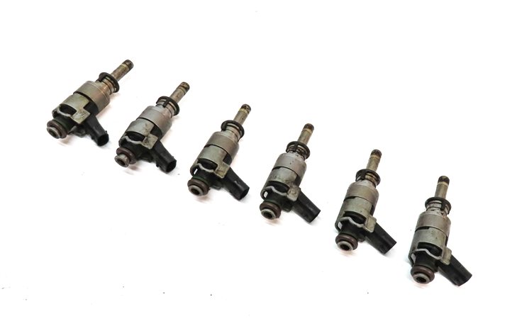 2011-2018 PORSCHE CAYENNE PANAMERA (958 970 G1) 3.0L ENGINE FUEL INJECTOR SET 6