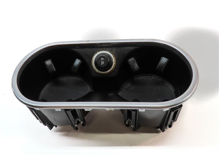 Thumbnail 2: 2015 PORSCHE CAYENNE (958) FRONT CENTER CONSOLE DRINK TRAY CUP HOLDER