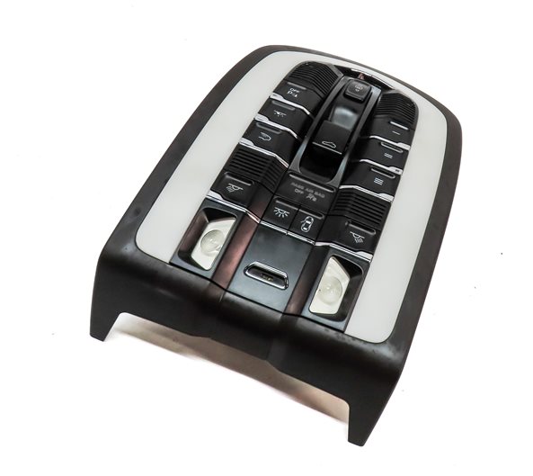 2015 PORSCHE CAYENNE (958) FRONT DOMELIGHT MAP READING DOME LIGHT LAMP (Black)
