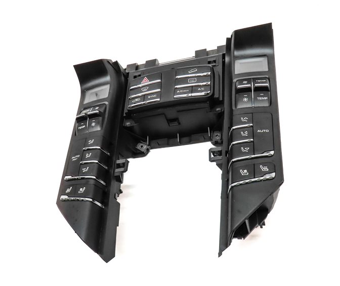 Thumbnail 3: 11-18 PORSCHE CAYENNE (958) FRONT HEATER A/C TEMPERATURE CLIMATE TERRAIN CONTROL